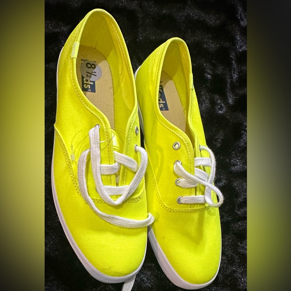 Keds Neon Yellow Sneakers